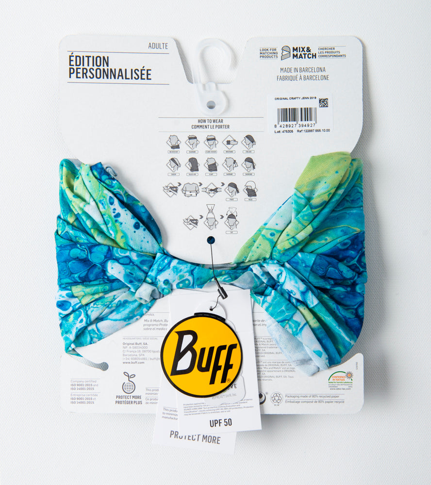 Buff Headwear with CraftyJenn Painting Limited Edition!