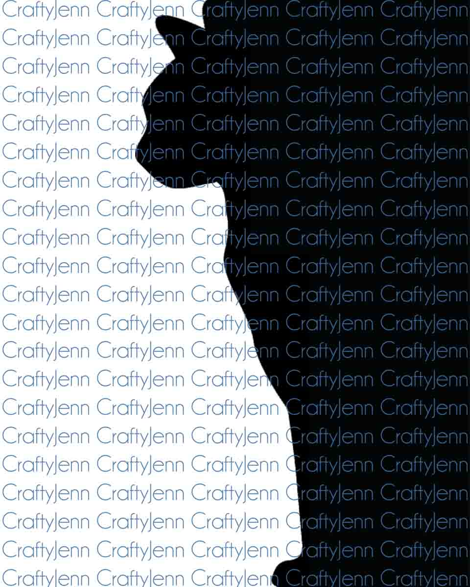 Cat Silhouette Vinyl Decal