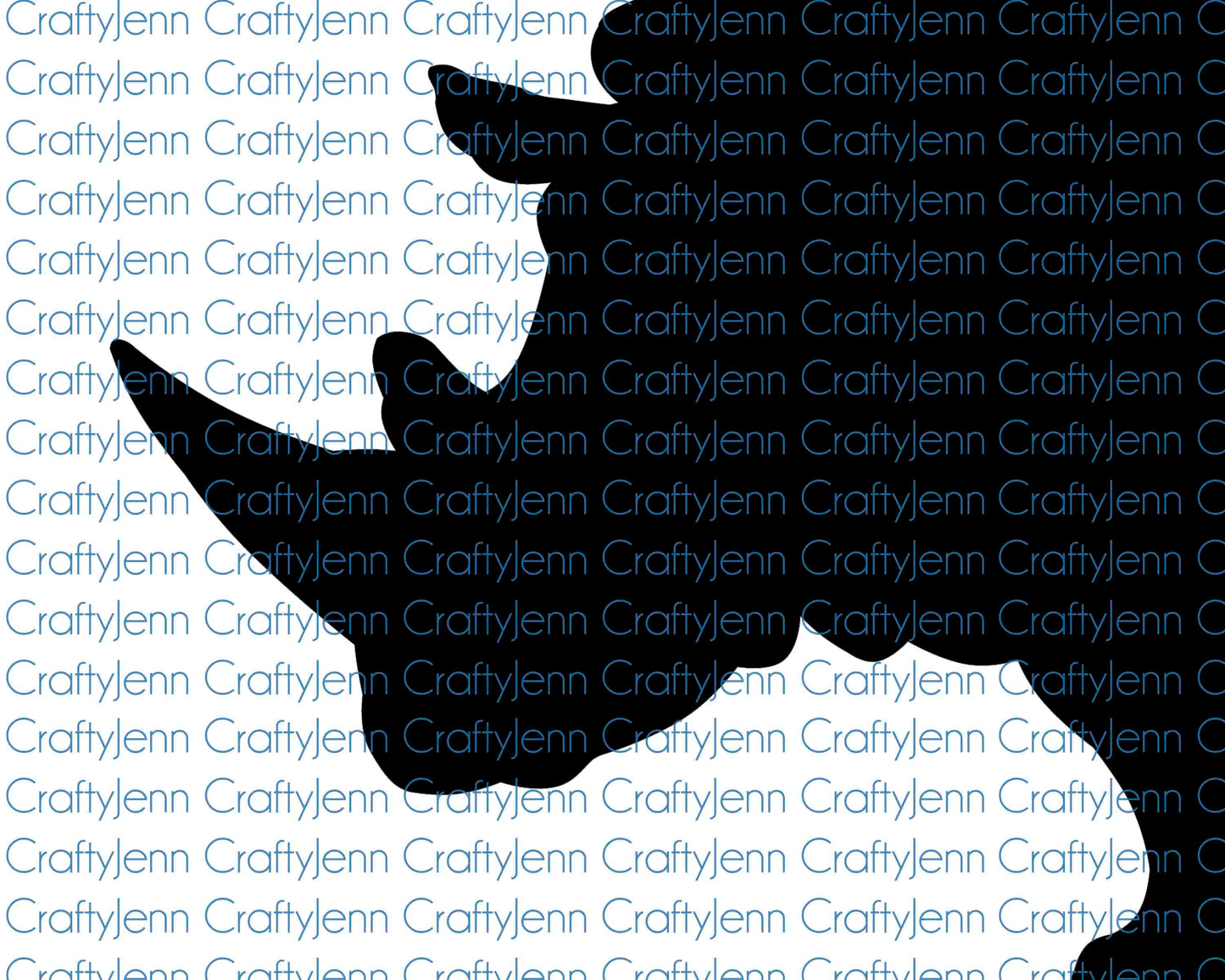 Rhino Silhouette Vinyl Decal